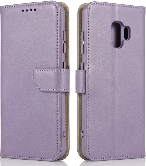 Leewello Wallet Σιλικόνης / Δερματίνης Μωβ (Redmi Note 10 5G / Poco M3 Pro)