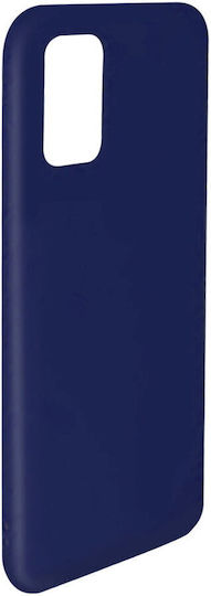 Lemontti Silky Silicone Case Samsung Galaxy A02s Navy