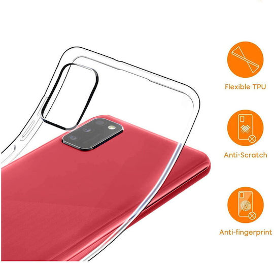 Lemontti Transparente Silikonhülle Samsung Galaxy A02s