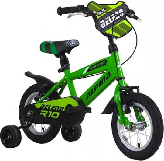 12" Kids' BMX Bicycle with Aluminum Frame Green