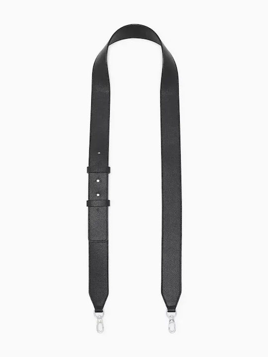 Damentasche aus Leder und Wildleder zum Tragen in der Hand oder über der Schulter Schwarz