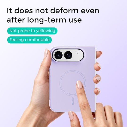 Abeel Back Cover Σιλικόνης Ροζ (iPhone Duo)