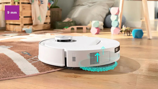 Spotless 2 Robot Vacuum Cleaner with Laser Mapping & 25000Pa Suction Power White