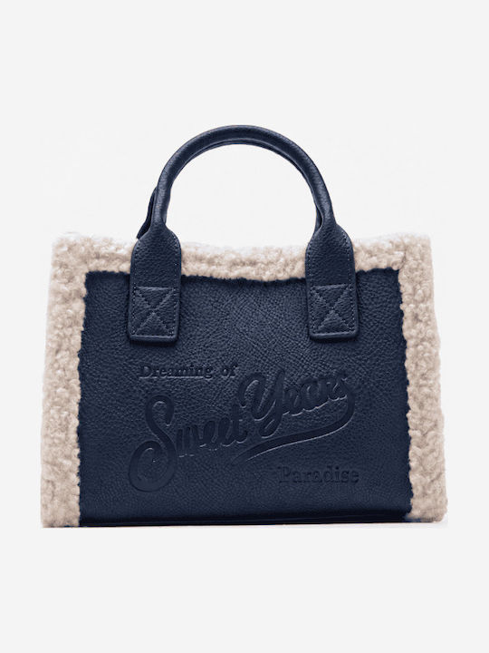 Fur Women's Tote Bag Dark Blue