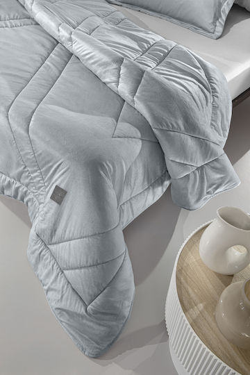 Guy Laroche Semi-Double Quilt 180x240cm Refine Silver
