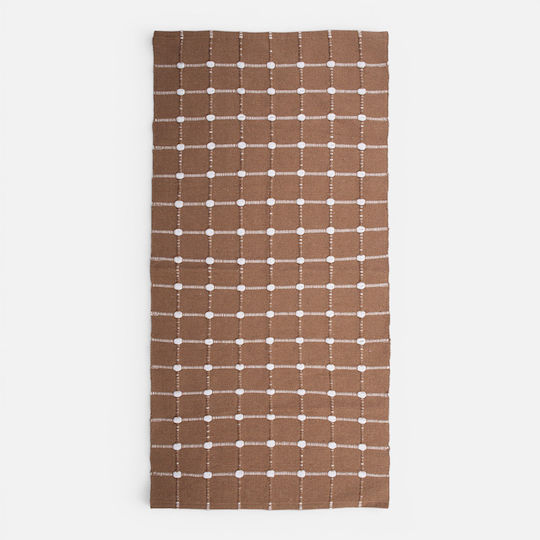 Nef-Nef Homeware Agnes Правоъгълен Летен Килим D.grey 70x140cm