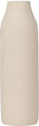 Estia Ceramic Vase Ecru Y21.5cm