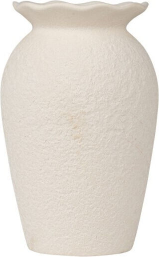 Estia Ceramic Vase Ecru Y18.5cm