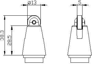 Siemens Channel Fitting 3SE5000-0AD02