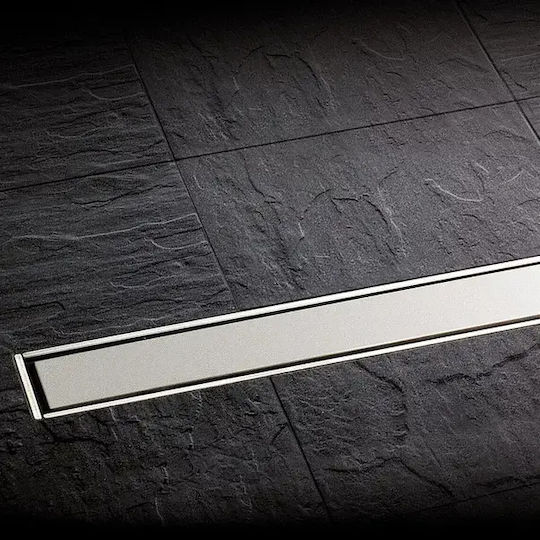 Kessel Linearis Stainless Steel Grey Shower Channel
