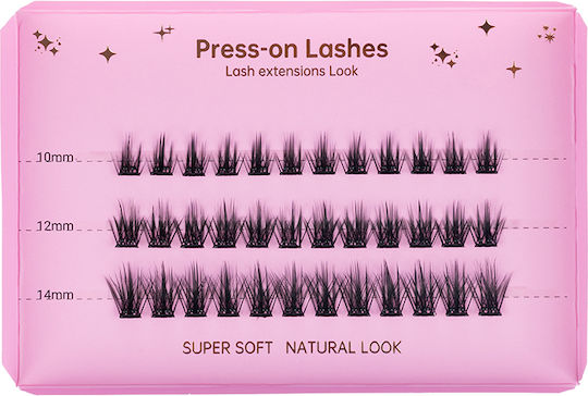 Emmanouela Cosmetics Press-on Lashes Βλεφαρίδες Τουφάκια 36τμχ Fabulous