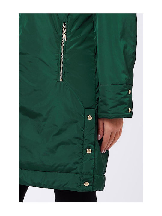 Imbottito Women's Sports Jacket Luxury Green