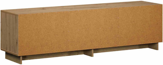TV Stand Artisan Oak L140xW34.5xH40cm