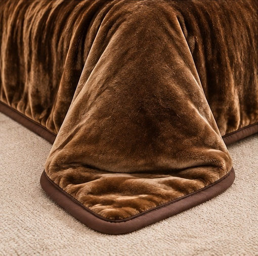 Decotelia Single Blanket 160x240 cm Coffee Brown