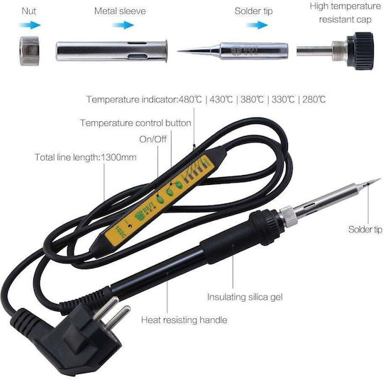 Best BST-102C Soldering Iron Electric 90W with Temperature Setting