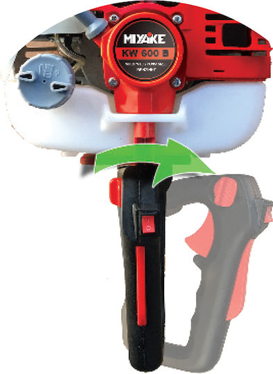 Miyake HT600T Hedge Trimmer Gasoline 25.4cc/1hp with Blade 60cm 218283