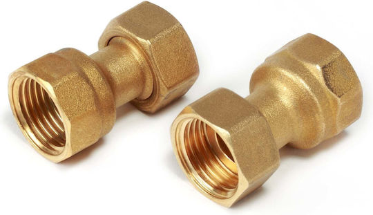 Giacomini P15fy005 Brass Fitting Set 1” Internal Thread Nut Gasket