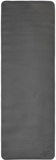 4F Grey Yoga Mat (183x61x0.4cm)