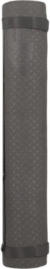 4F Grey Yoga Mat (183x61x0.4cm)