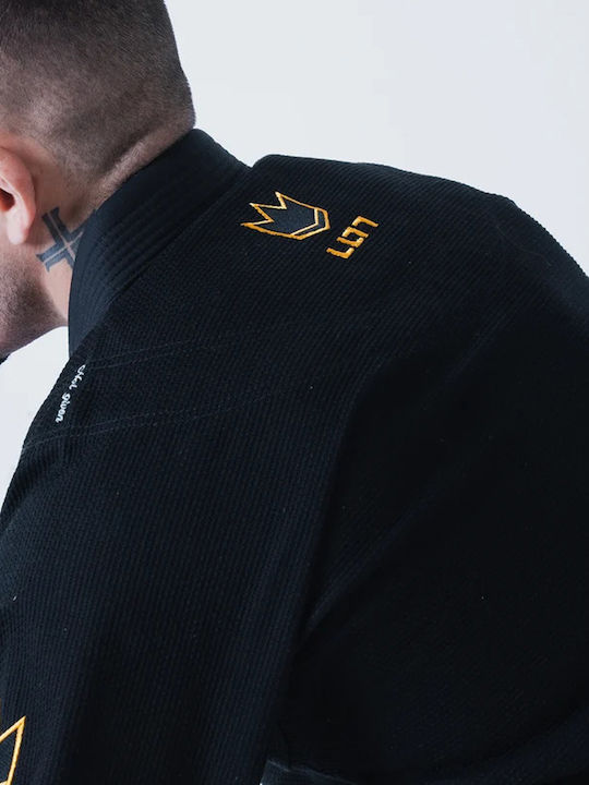 Kingz Men's Brazilian Jiu Jitsu Jacket Black