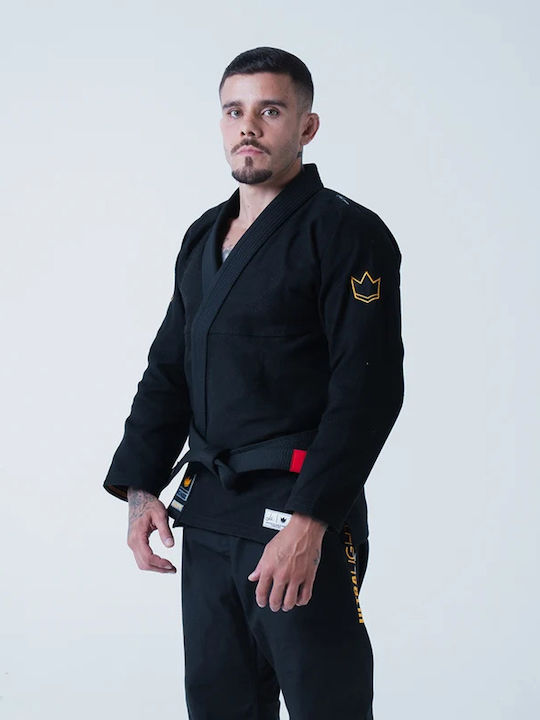 Kingz Men's Brazilian Jiu Jitsu Jacket Black