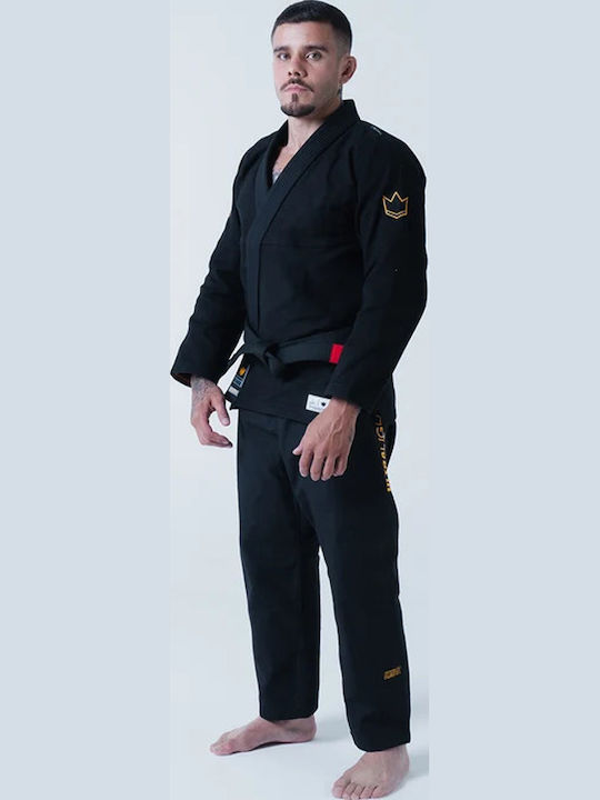 Kingz Men's Brazilian Jiu Jitsu Jacket Black