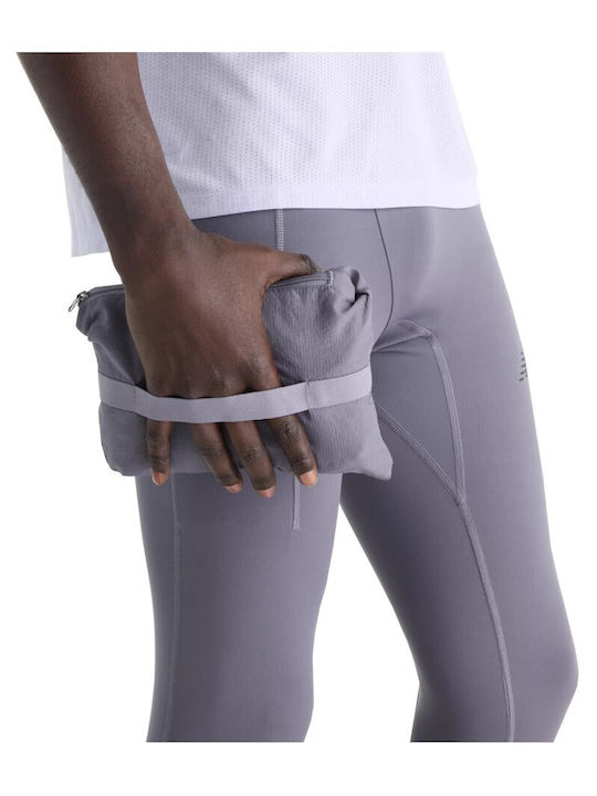 Grey Waterproof and Windproof Activewear Jacket