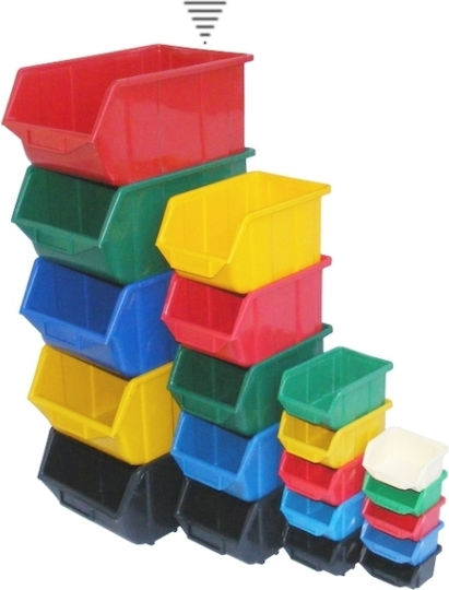 Container De Depozitare Mare Ecobox Albastru