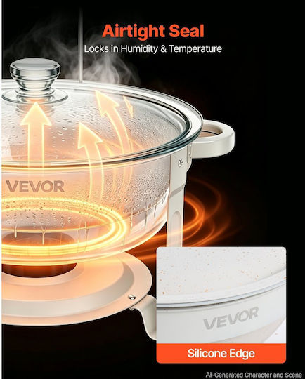 Vevor Bain-Marie zum Servieren 5,7 l