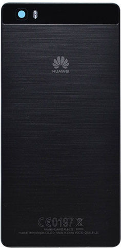 Batterieabdeckung Batterycover Schwarz für Huawei P8 Lite.