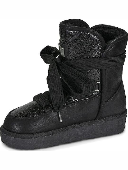 Nordic Damen-Stiefeletten Schwarz