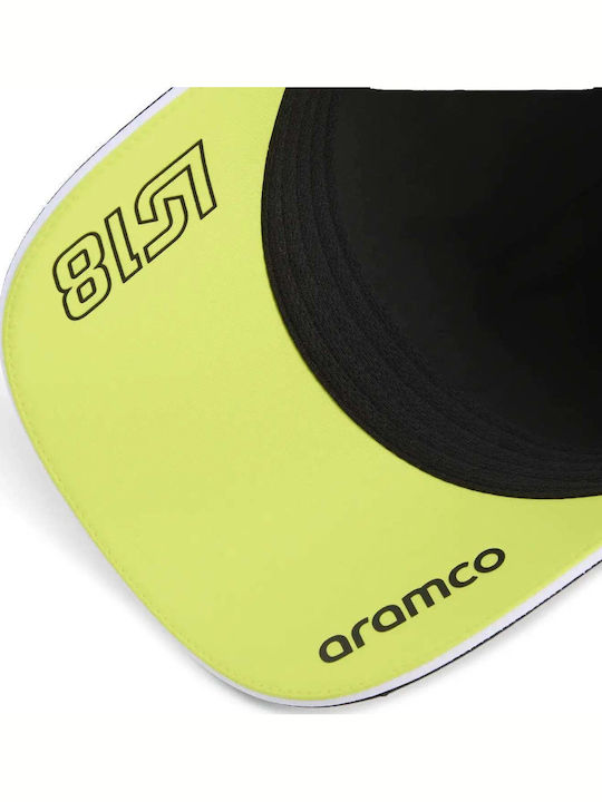 Aston Martin F1 Cap Lance Stroll Team Puma Black 2026