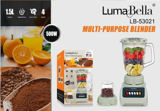 Blender with Plastic Jug 500W LB-53021