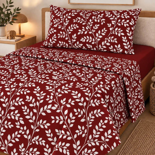 Astron Italy Irida King Size Sheet Set 245x260cm Dusty Pink (4pcs)