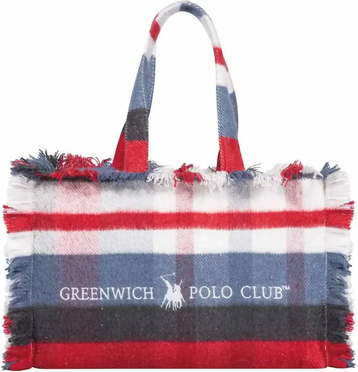 Greenwich Polo Club Essential pentru Fotoliu L130xL170cm Albastru-Roșu Greenwich Polo Club Essential pentru Fotoliu L130xL170cm Albastru-Roșu