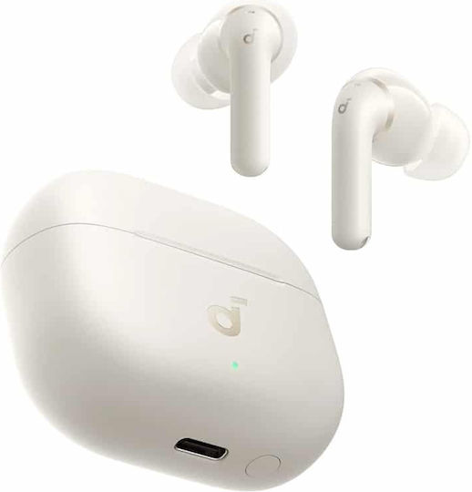 P42i In-ear Căști Bluetooth Handsfree cu Rezistență la Transpirație și Husă de Încărcare Albe