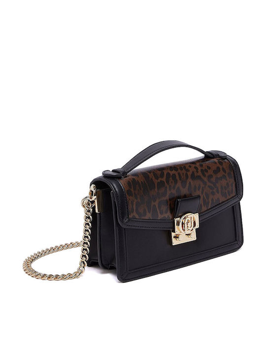 Women's Black Flap Bag