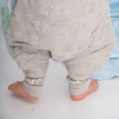 Baby Bliss Blissjump Winter with Feet 2.5 Tog Grey Baby Bliss Blissjump Winter with Feet 2.5 Tog Grey