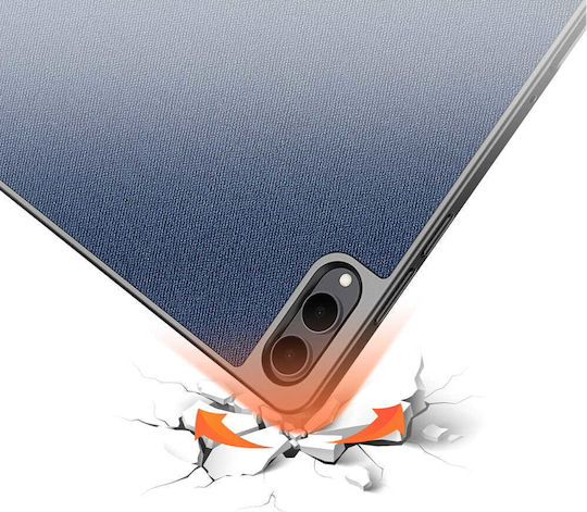 Dux Ducis Domo Series Flip Klappdeckel Blau (Samsung Galaxy Tab S11 Ultra) 040379
