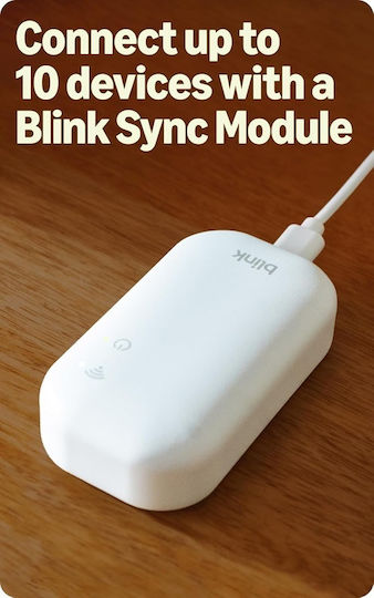 Blink Wireless Doorbell with Camera Wi-Fi White