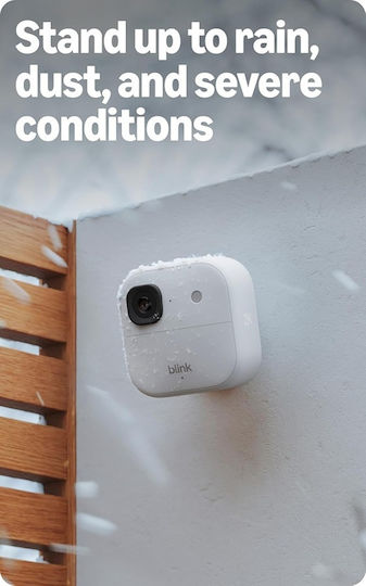 Blink Wireless Doorbell with Camera Wi-Fi White