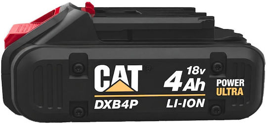 CAT 18-V-Lithium-Werkzeugakku mit 4 Ah Kapazität