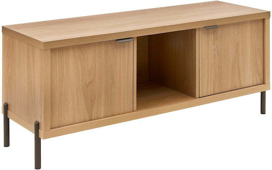 Телевизионен шкаф Метален Бежов Д122.5xШ39.5xВ49.5 см