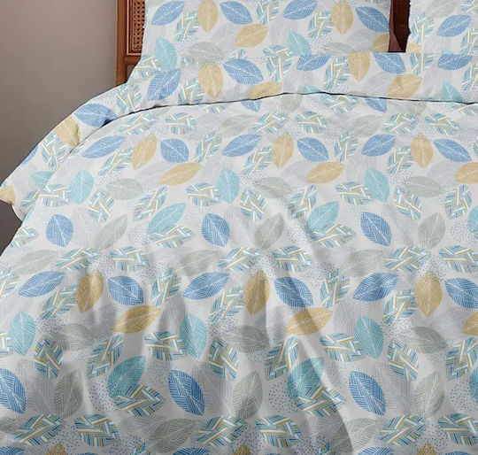 Cokitex Aspen Blue Winter Pleasure Single Bed Sheet Set 170x270cm Aspen Blue Winter Pleasure (3pcs)