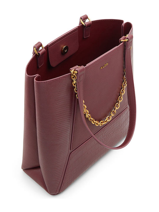 Inaya Women's Burgundy Tote Bag