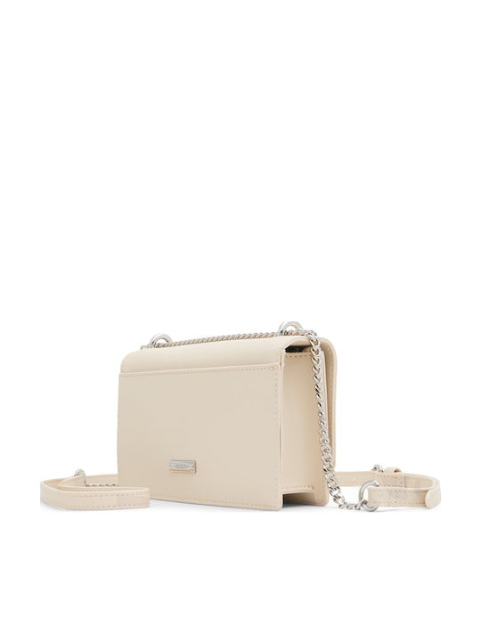 Andreana Women's Beige Flap Bag