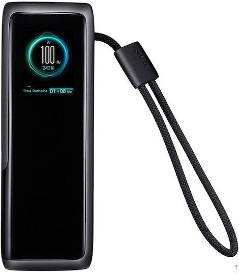 Joyroom PODIX PR70 външна батерия 25000 mAh 240 W с USB-A порт и USB-C порт Power Delivery / Quick Charge / PPS Сива