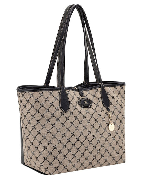 Emerick Women's Tote Bag Ecru / Black