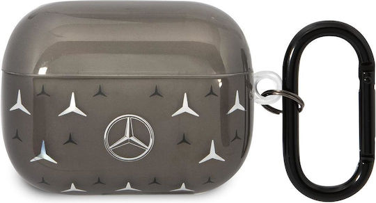 Mercedes-Benz Silikonhülle in Schwarz für Apple AirPods Pro