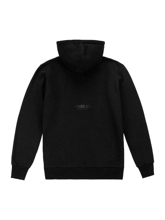 Ζακέτα με Κουκούλα Shadow Black